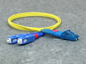 foss Fibersnor 2xsc-lc sm gul 15m