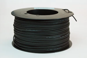 amokabel Texiline 1,5mm² sort mtr. amo spesialkabel