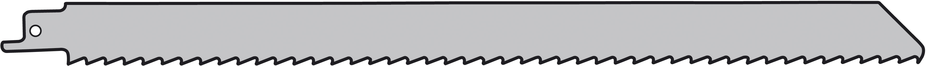 BAJONETTSAGBLAD 300/TPI 4 1P