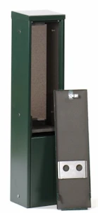 abb Fiberskap kf-250 galvanisert/grønt (ral 6012)