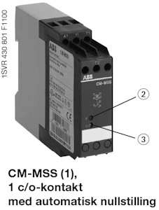 abb Termistorrele cm-mss, 230v ac 1svr430811r1300