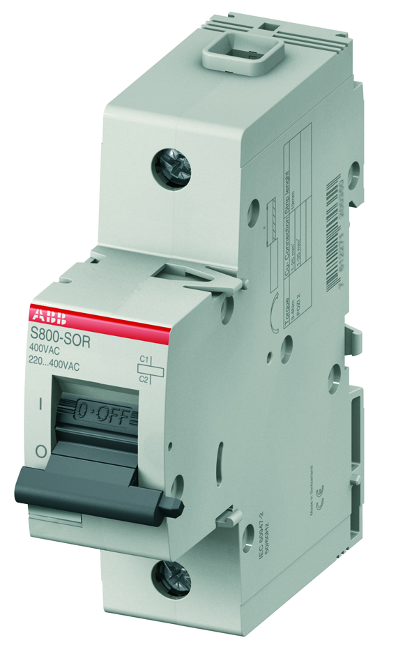 Arbeidsstrømutløser 110-250V AC/DC S800