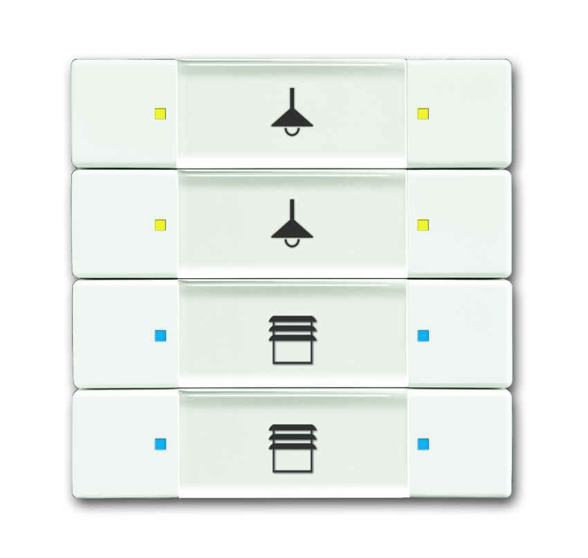 SOLO 4/8V HVIT M. 6127/02-884-500