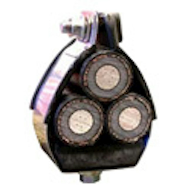 KABELKLAMMER VRT 06, TREFOIL FOR TREKANT-/ENKEL FORLEGNING ...