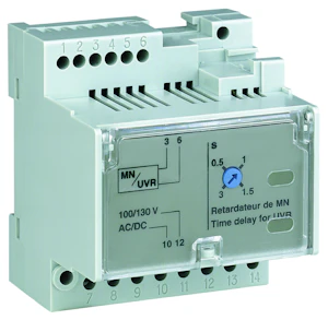 schneider electric Fast tidsforsinkelse for mn 10