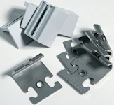 VEGGBRAKETT SS, ICW REGNHETTE PAKKE 4 STK