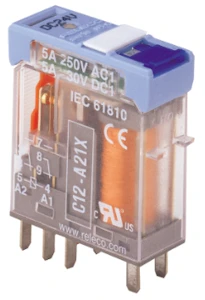 oem automatic C12a21x24d 2-pol irc 24vdc led releco