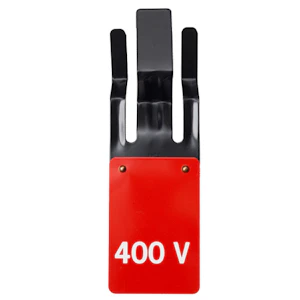 linjeservice Gruppenr.skilt kl45-400v rød/hvit, 400v