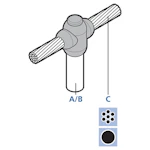 SV.FORM "1/2"-50MM2-T" CR2-4-127-50
