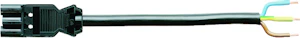 efa elektro Gst18i3 1.5 han-fri 0,2m sort 92.232.0204.1 wieland