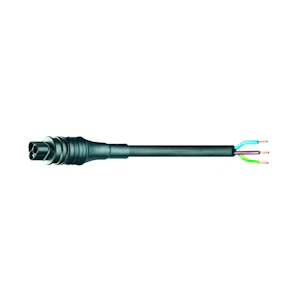 efa elektro Rst20i3 1.5 han-fri 1m sort 96.232.1004.1 wieland