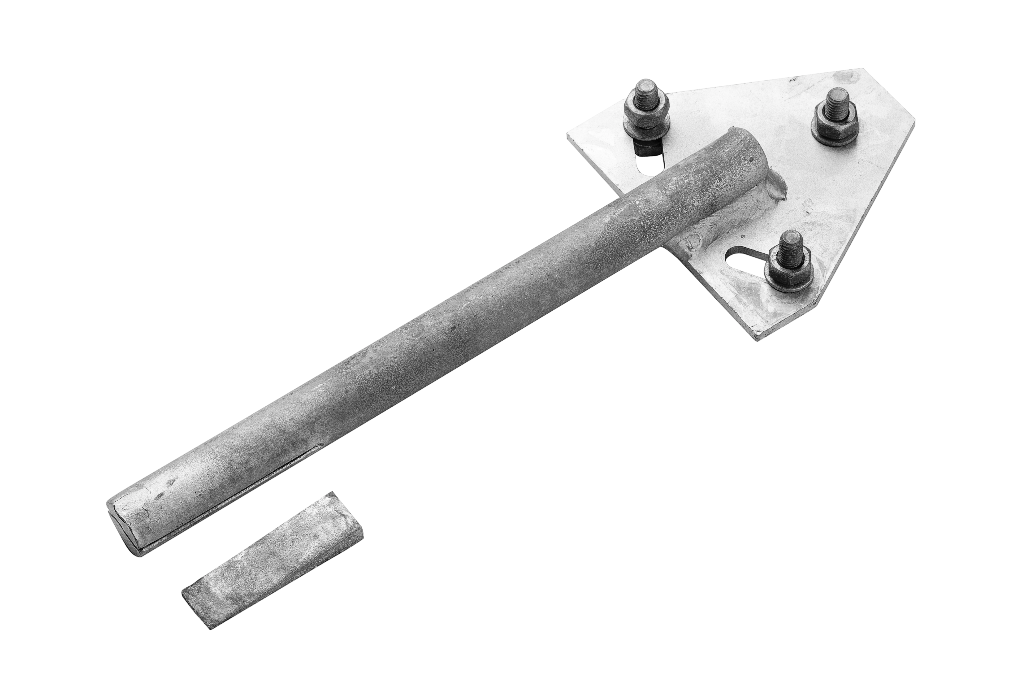FJELLBOLT M/PLATE FOR KABELSKA BR.B 250-Ø25MM
