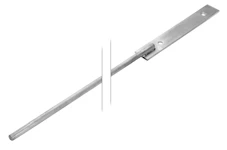 FOTBOLT Ø25X750MM MED STOR PLATE, 2-HULL