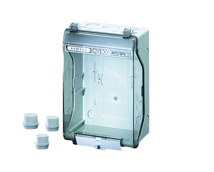 TOMSKAP IP 65 253X168X115MM KG 9002 HENSEL