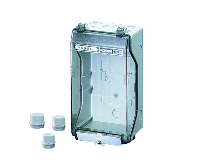 TOMSKAP IP 65 253X136X115MM KG 9001 HENSEL