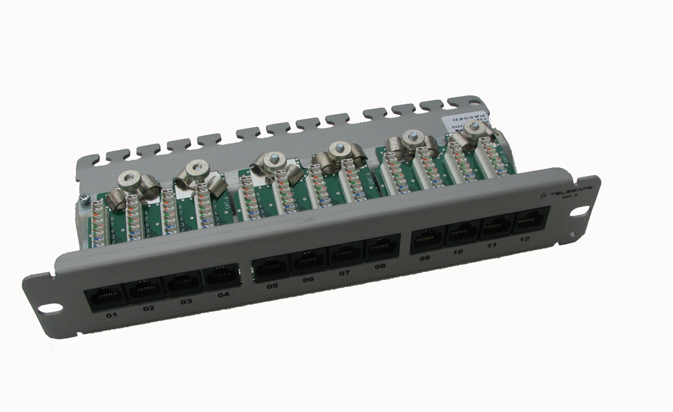 lanse Panel 12xrj45/utp 10 kat.6