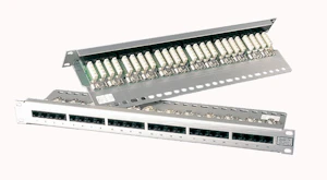 lanse Patchpanel 19" 24xrj45 utp c5e aluminium telesafe