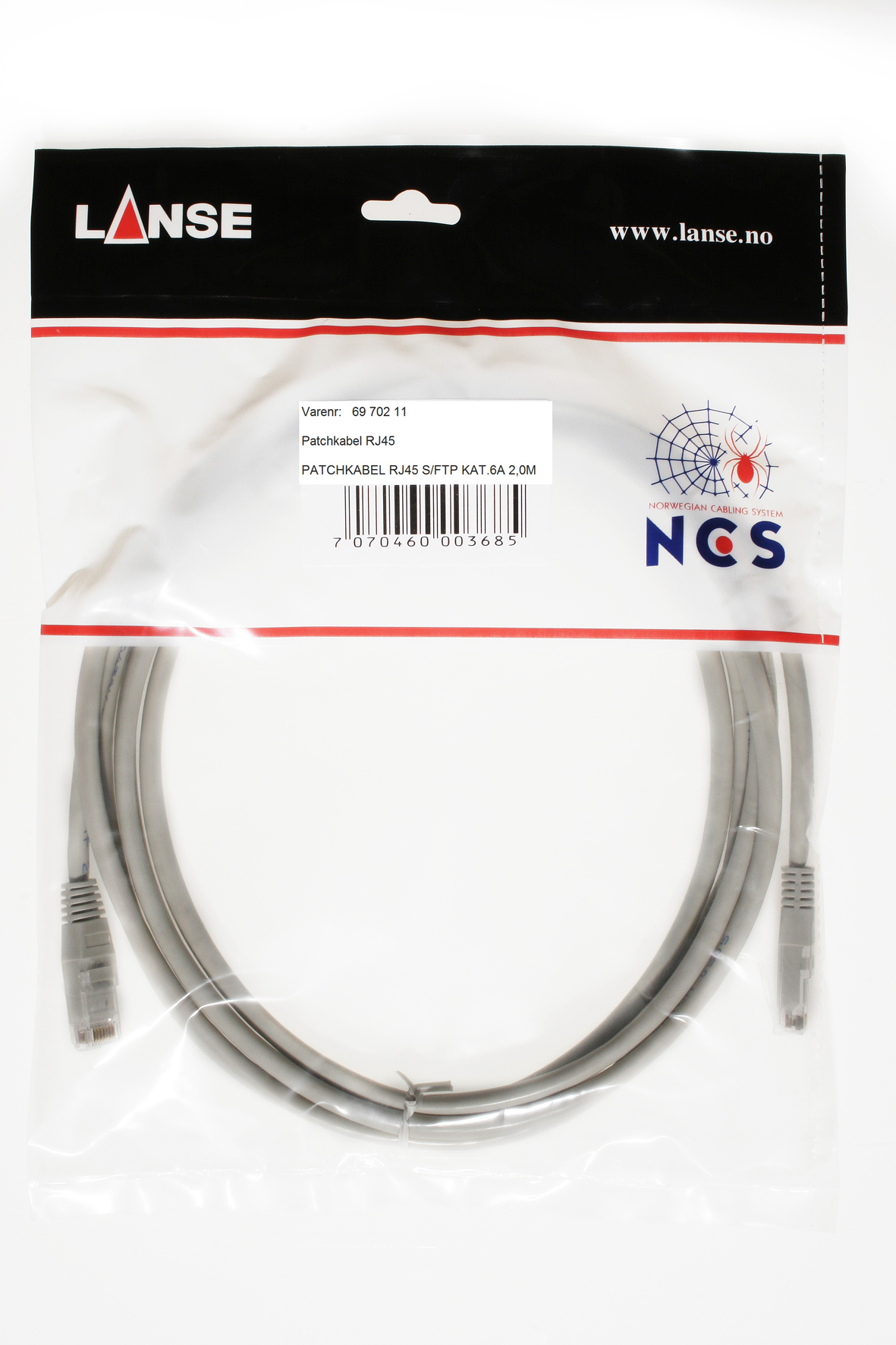 PATCHKABEL KAT.6A LSOH 2,0M 6970211 LANSE 3PLAY