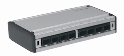 PATCHBOKS 8XRJ45 STP C6 ALUMINIUM TELESAFE