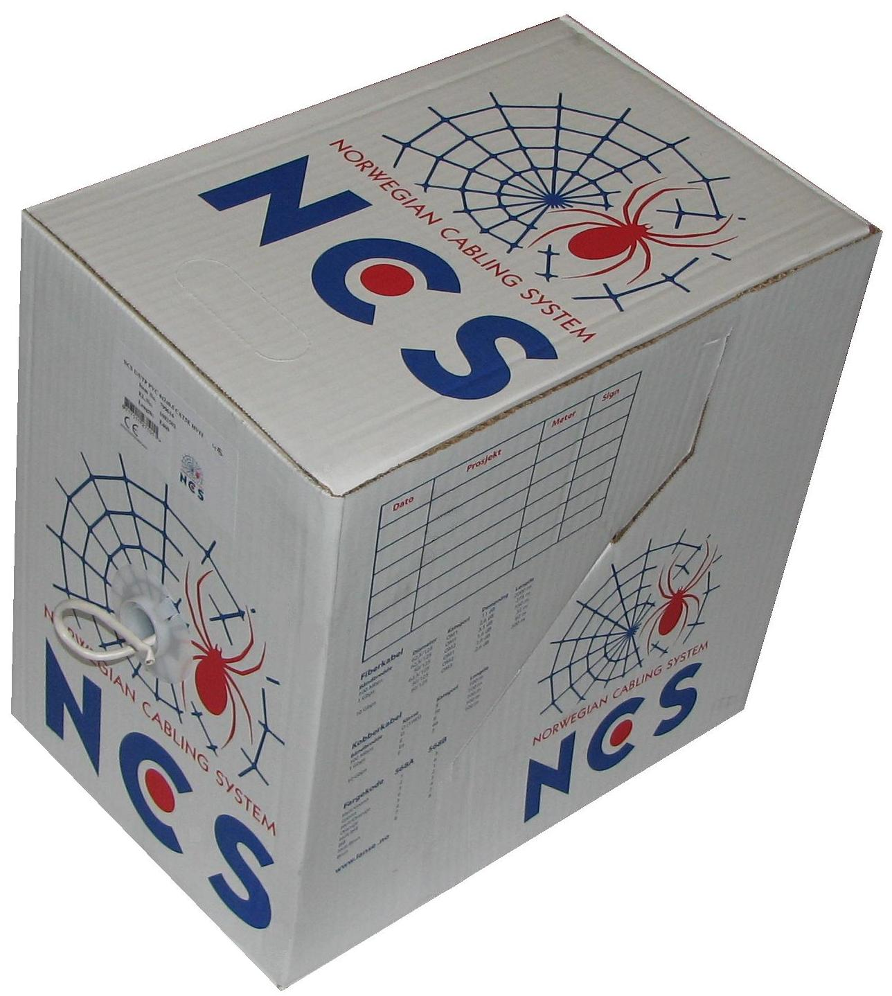 KABEL U/UTP 1X4 KAT.6 NCS LSOH 1082536 LANSE 3PLAY