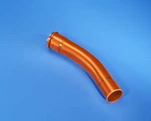 wavin Bend 30gr. r=2000 orange 110mm 8002213