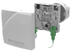 melbye Orm1 fiberuttak 2xscs/lcd ip30 uten adapter
