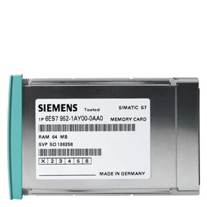 siemens S7-400 mmc ram 64 mb 6es7952-1ay00-0aa0