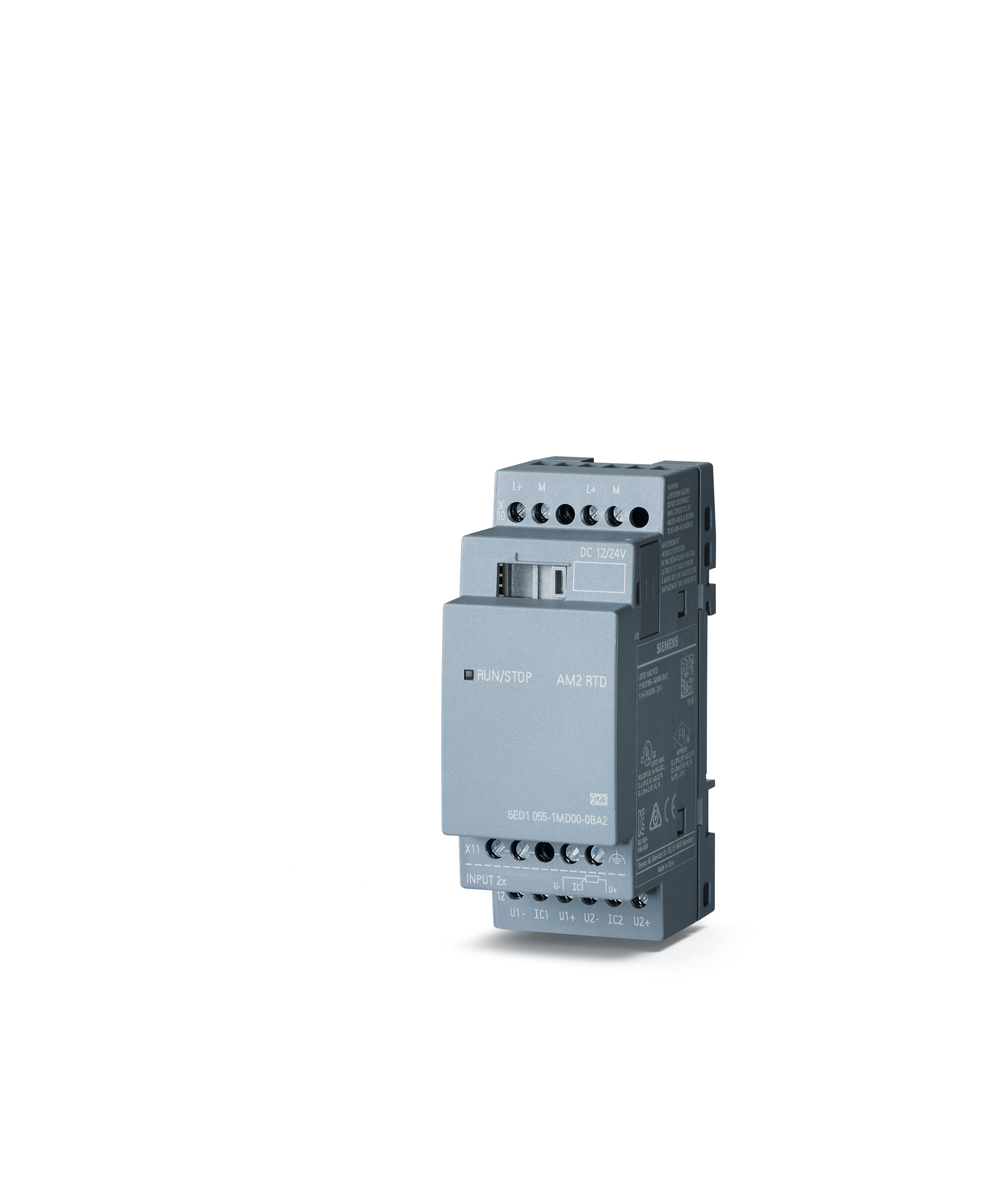 siemens Logo! am2  rtd 2ai 6ed1055-1md00-0ba2 as