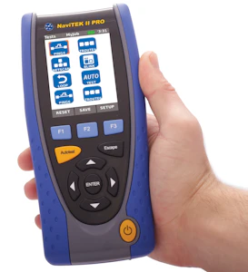 elma instruments as Navitek nt plus lan tester
