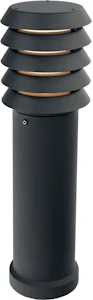 norlys Alta 1476 sort pullert /utelampe