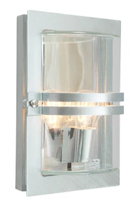 norlys Basel 660 galvanisert vegglampe / utelampe