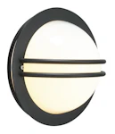 BREMEN 637 sort vegglampe / utelampe