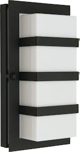 norlys Boden 860 sort vegglampe / utelampe