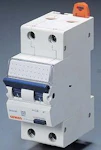 Jordfeilautomat mdc, c, 30ma 10a, 2p, 10ka, 2 mod