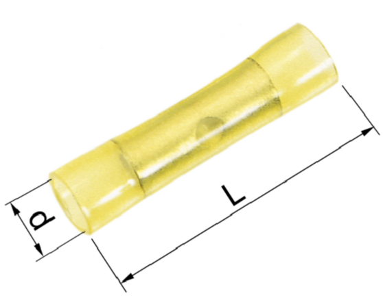 ISOL.SKJØTEHYLSE A4652SK 33MM LANG A4652SK 33MM LANG ELPRESS