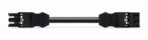 wago 3x2,5mm 1meter svart 771-9993/007-101 wago