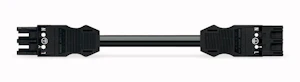 wago 3x1,5mm 1meter svart 771-9993/006-101 wago