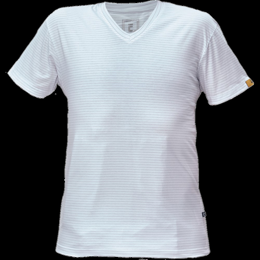 cerva T-shirt cerva esd white m