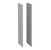 schneider electric Golvskåp fe panelset gavelpar sfn 1800x800