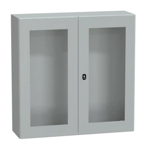 schneider electric Veggskap med vindu 10x10x3 2d