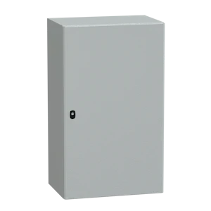 schneider electric Veggskap med plate. 10x6x4 nsys3d10640p