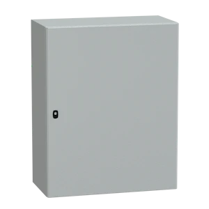 schneider electric Veggskap med plate. 10x8x4 nsys3d10840p