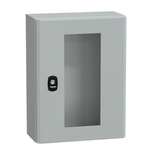 schneider electric Veggskap med vindu. 4x3x1,5
