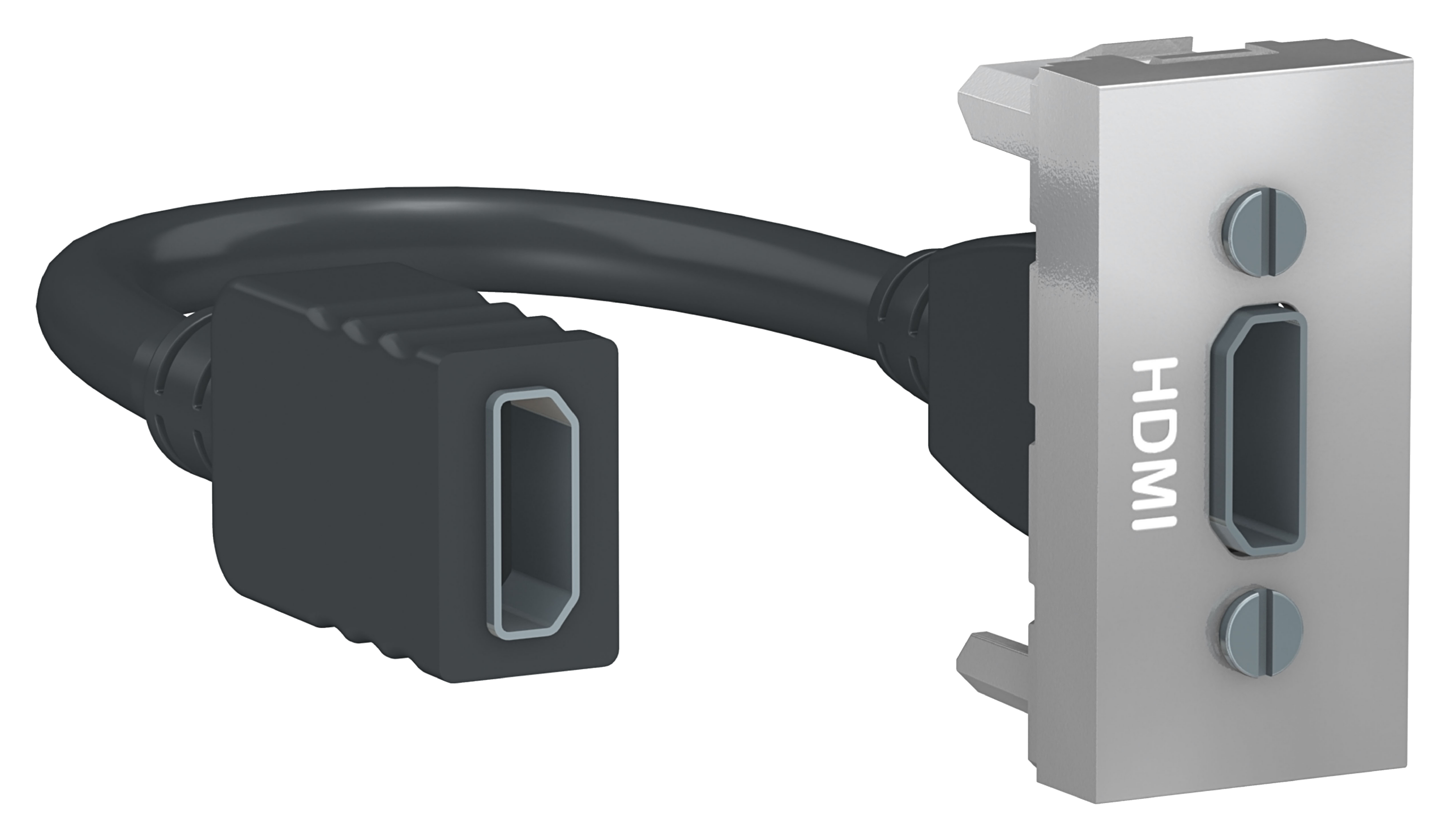 HDMI MODUL - ALUMINIUM IK02 - SETT AV 10 STK
