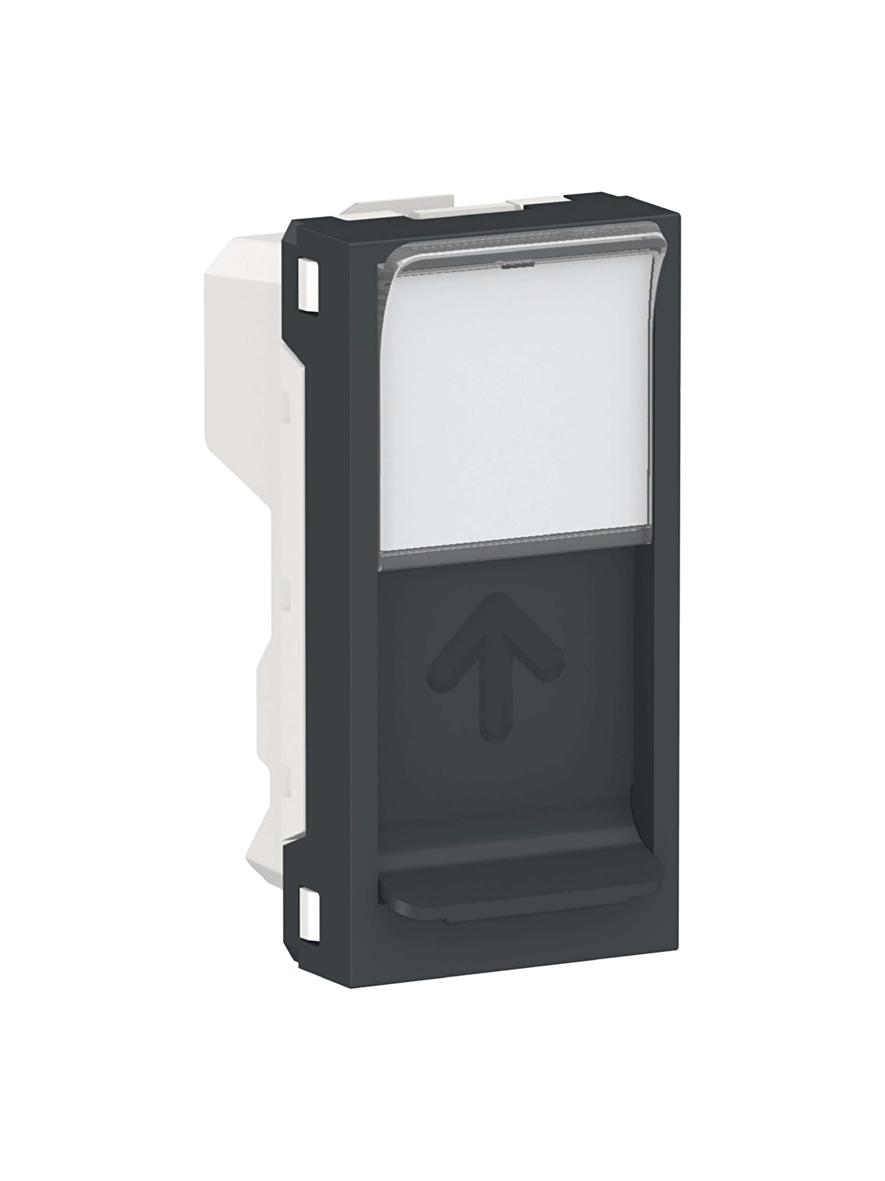 RJ 45 KEYSTONE DEKSEL SYSTIMAX, 1 MODUL, ANTRA