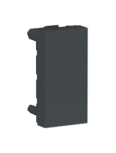 schneider electric Blinddeksel, 1 modul antrasitt