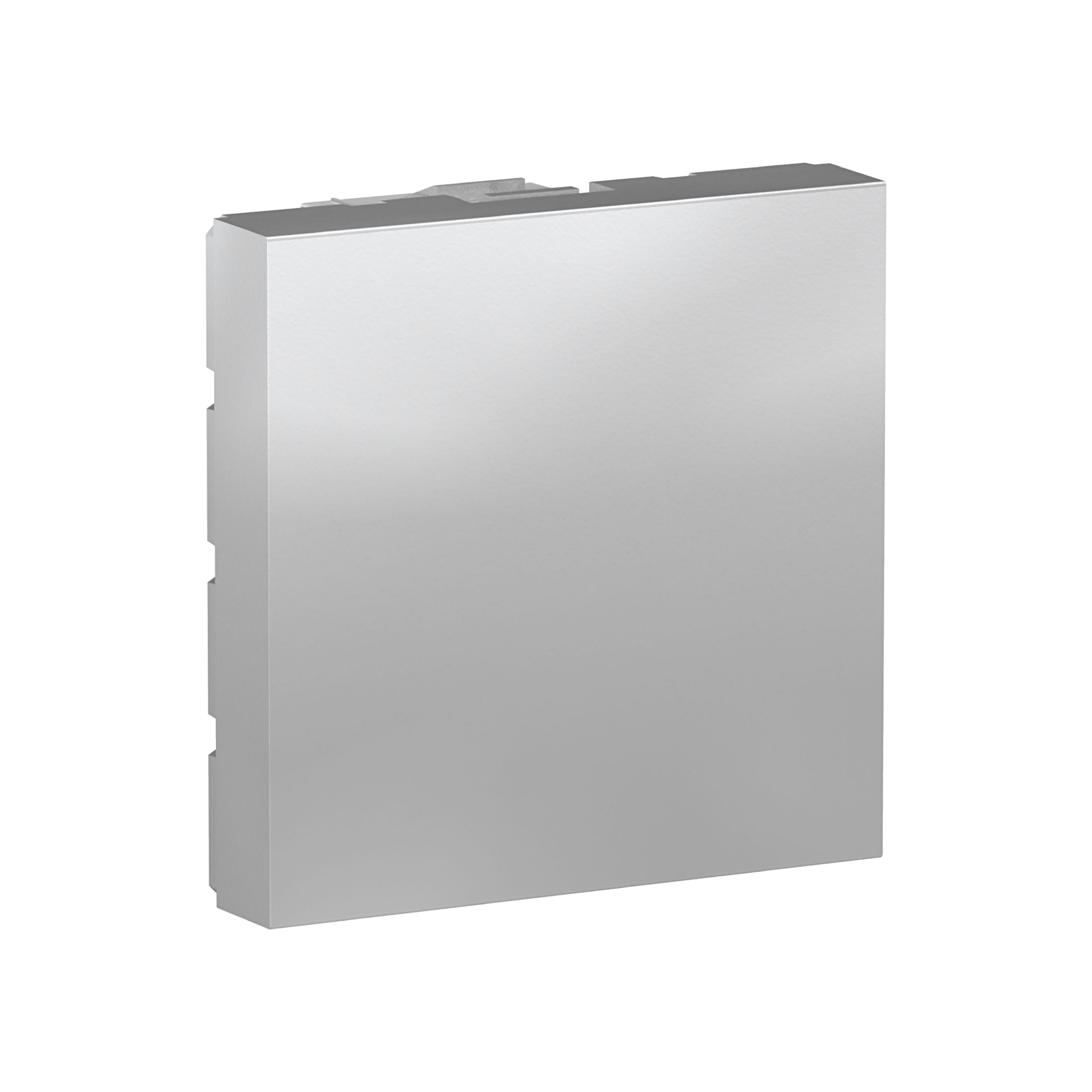 BLINDDEKSEL - 2 MODUL - ALU IP 20, MATT OVERFLATE