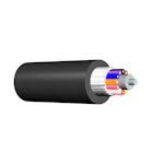 FIBERKABEL INNENDØRS/UTENDØRS G12-9/125 TBU (AXAI) LSZH OS2