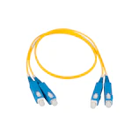 SNOR DOBBEL SC/UPC-SC/UPC 10M, GUL