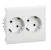 schneider electric Cyb slaveuttak 2-veis stikk 5940010